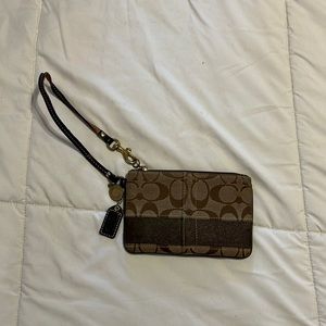 Coach wristlet